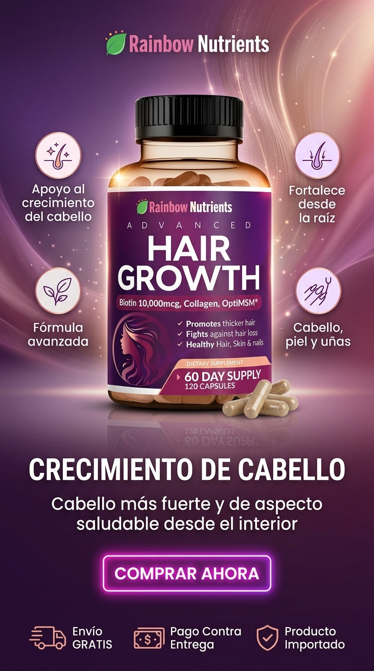 “HAIR GROWTH”-Fórmula avanzada para apoyar el crecimiento