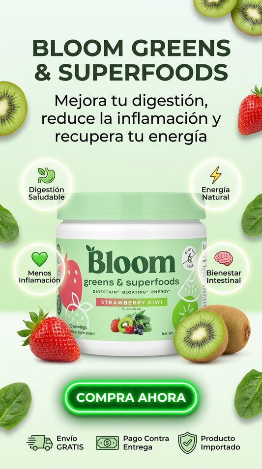 "BLOOM GREENS & SUPERFOODS"