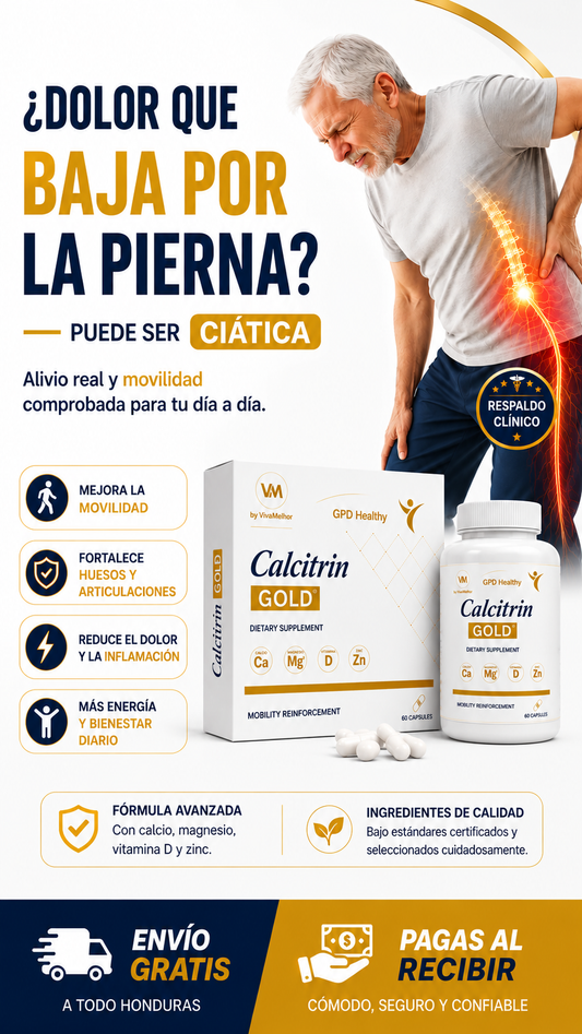 Calcitrin gold - devuelve energia y libertad de movimiento