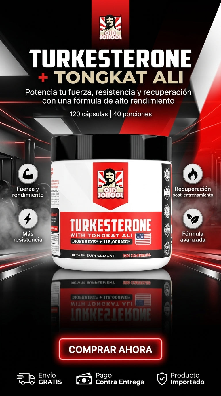 “TURKESTERONE + TONGKAT ALI”
